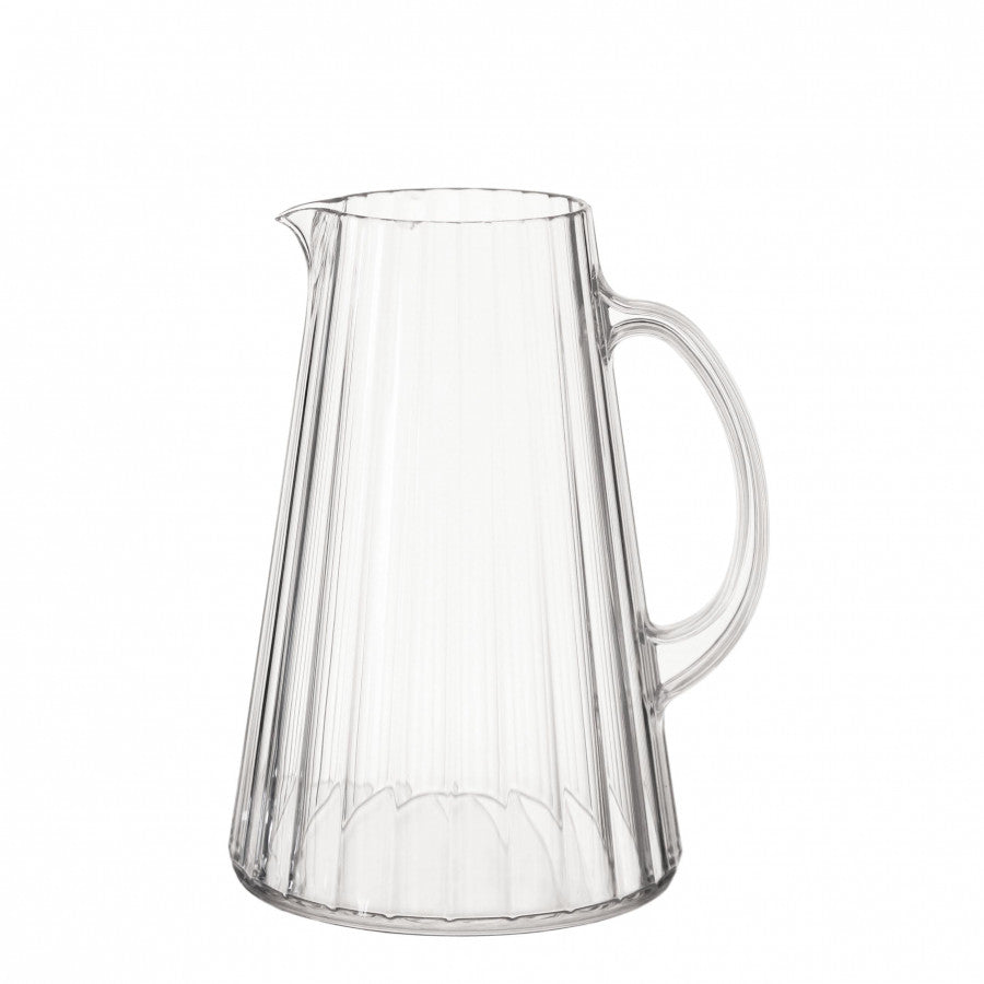 Carafe en méthcarylate rayures