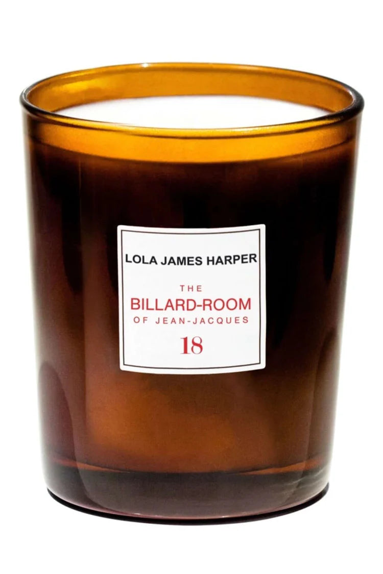 Bougie parfumée - THE BILLARD-ROOM OF JEAN-JACQUES N°18