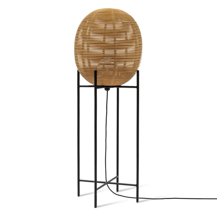 Lampadaire boule - ROTIN M