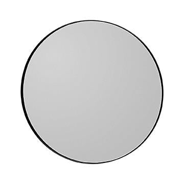 Miroir rond D70cm - NOIR