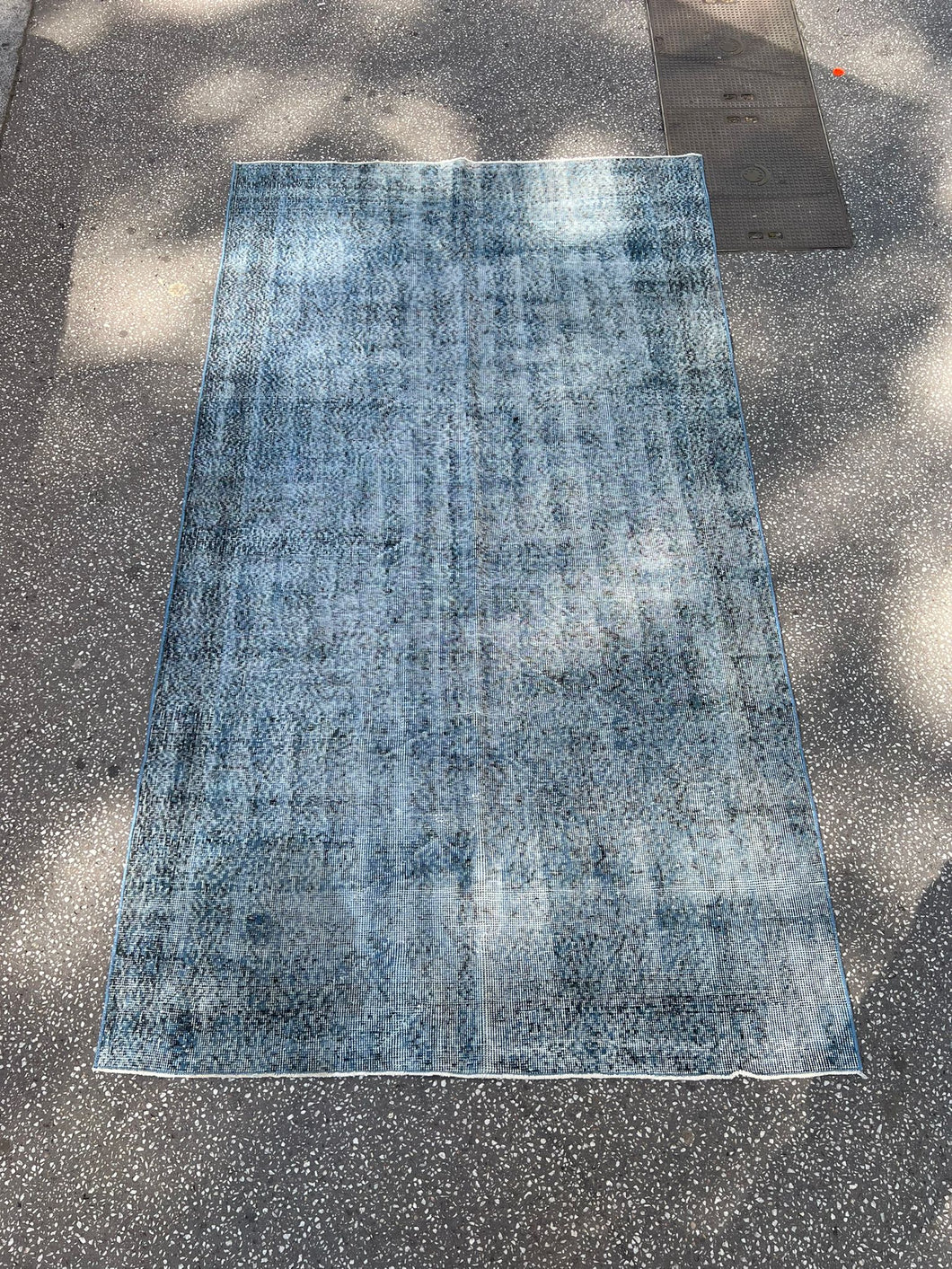 Tapis vintage BLEU - 147x260cm