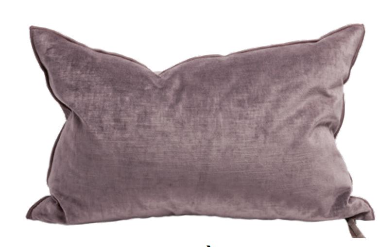 Coussin vice versa - Velours royal - BRUYERE