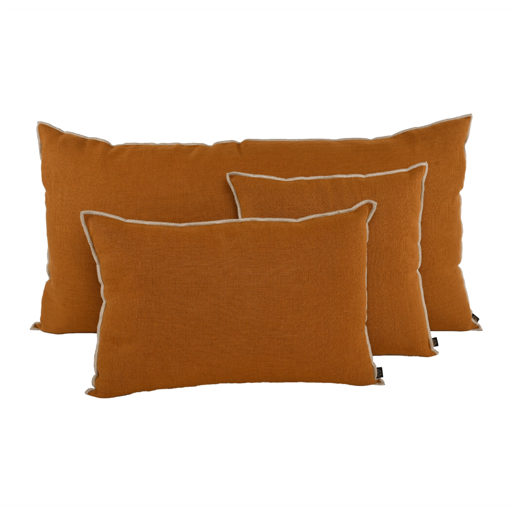 Coussin en lin - Daim