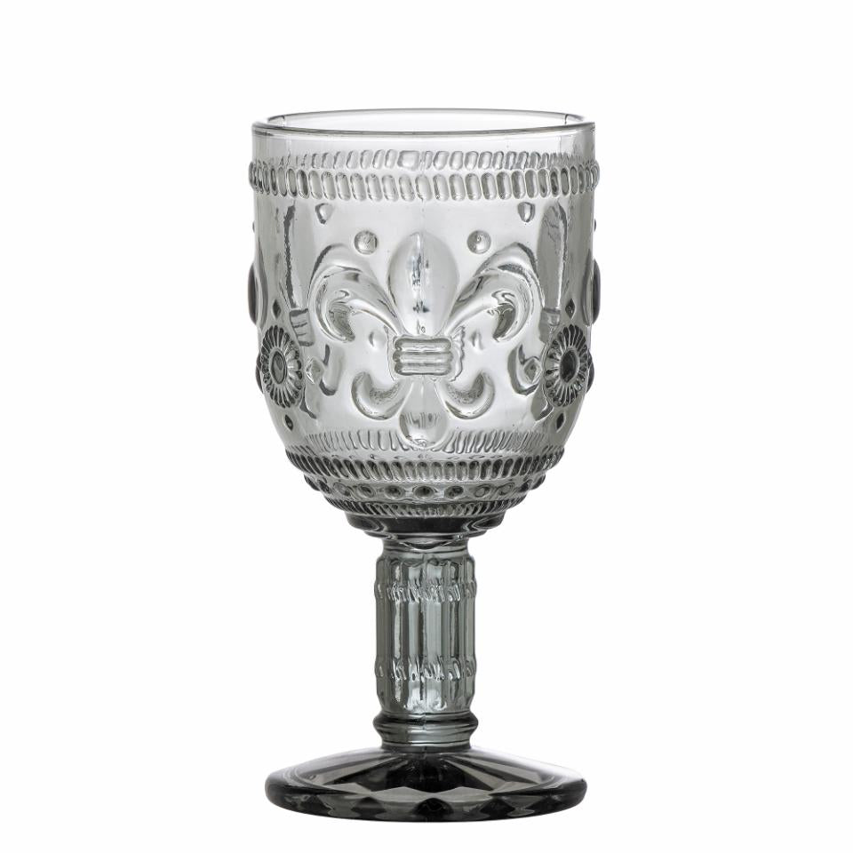 Verre à pied fumé