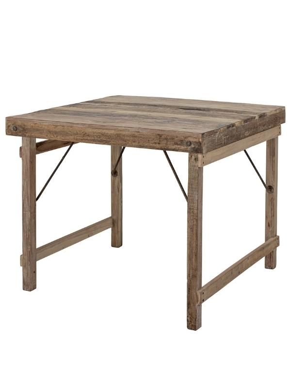 Table a manger en bois recyclé