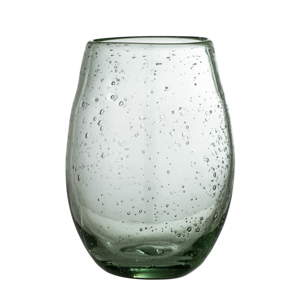 Verre bullé vert